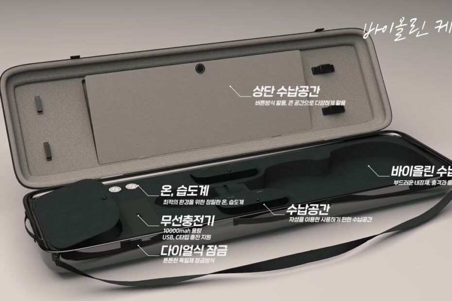 고급 악기 보호 케이스 3D 애니메이션